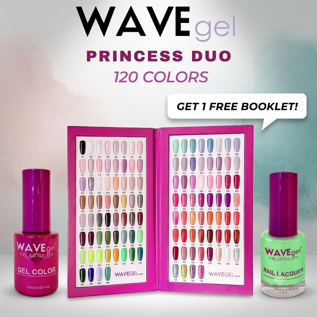 WaveGel Princess Duo Collection ( 120 Colors )