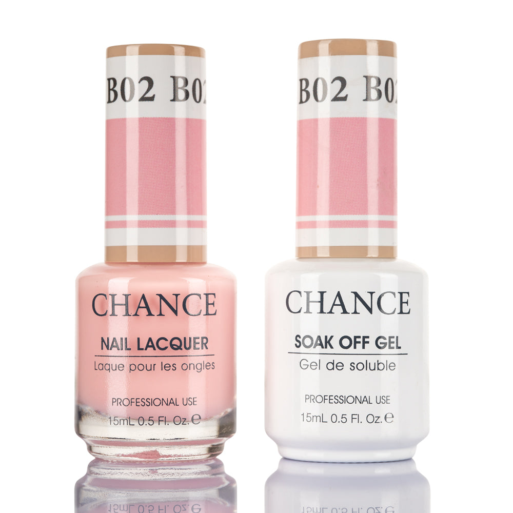 Chance Gel & Nail Lacquer Duo 0.5oz B02 - Bare Collection