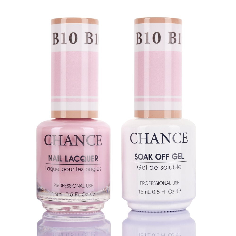 Chance Gel & Nail Lacquer Duo 0.5oz B10 - Bare Collection