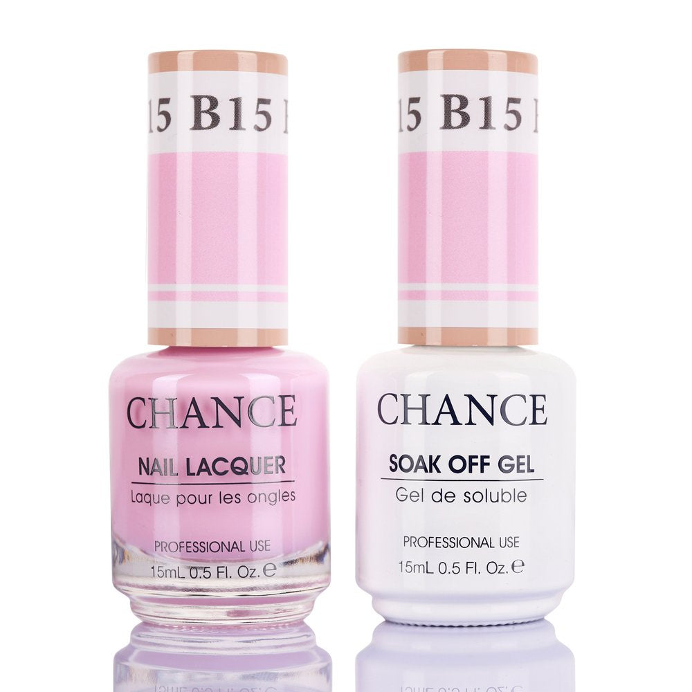 Chance Gel & Nail Lacquer Duo 0.5oz B15 - Bare Collection