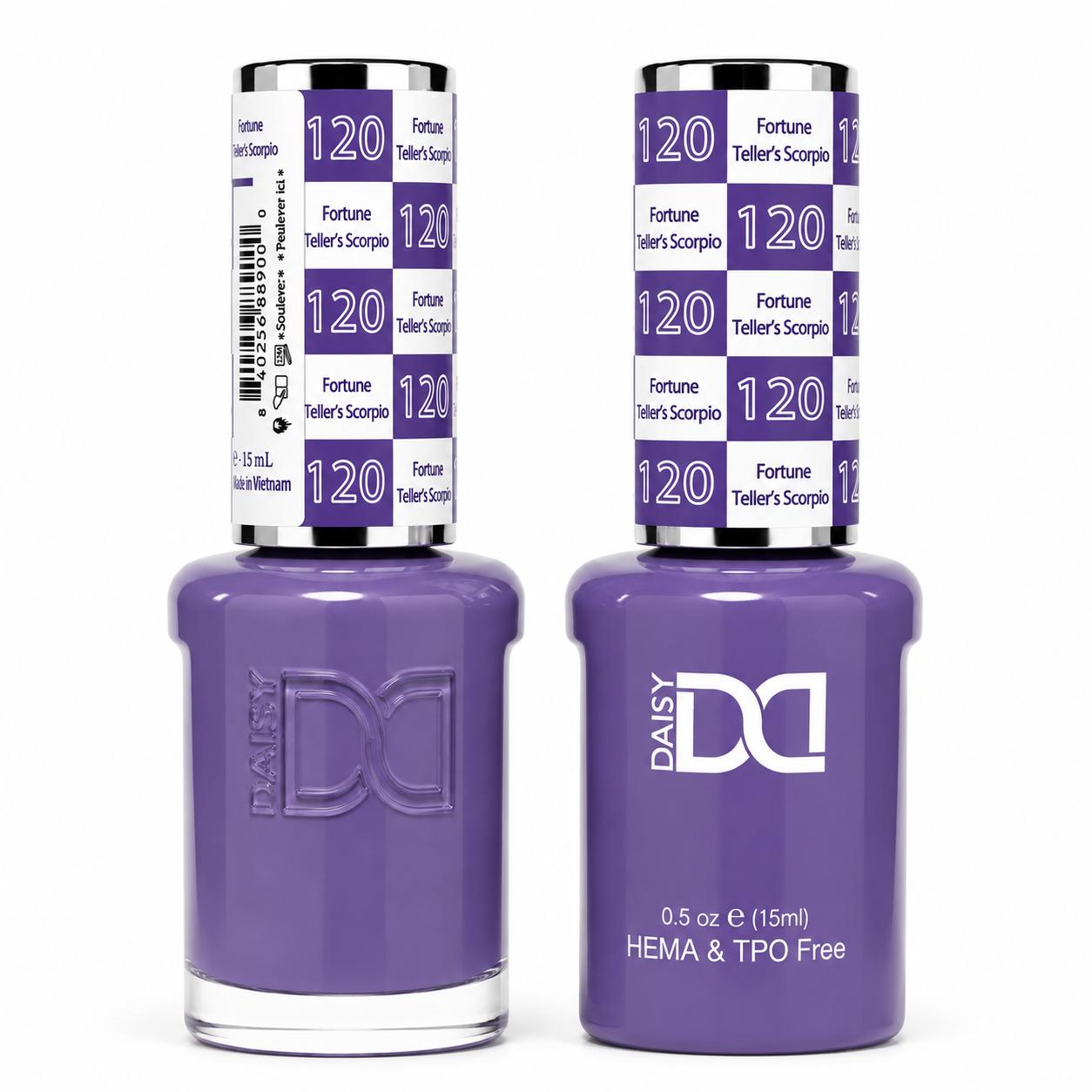 #120 - DND - Hema-Free & TPO-Free Gel & Lacquer - Fortune Teller's Scorpio