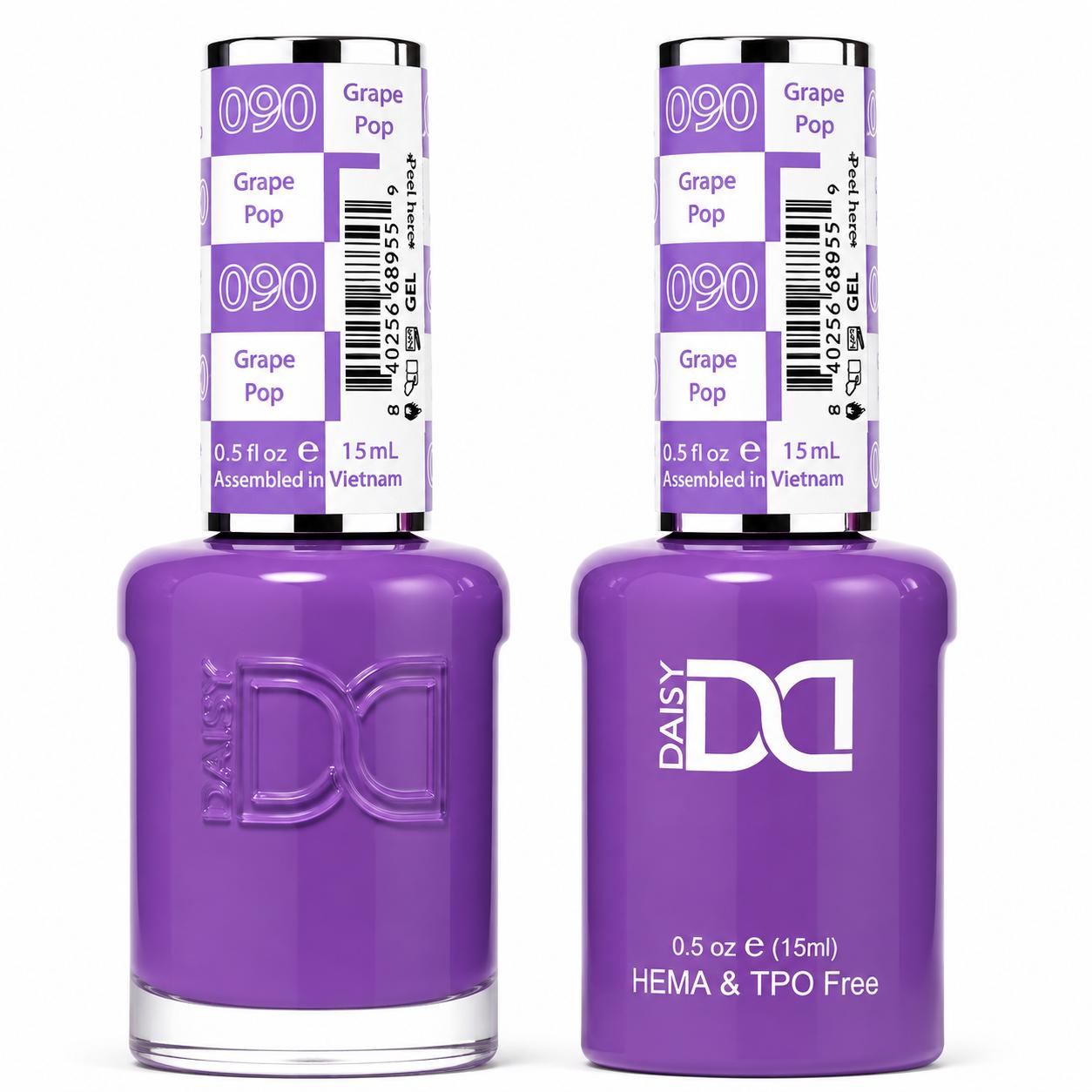 #090 - DND - Hema-Free & TPO-Free Gel & Lacquer - Grape Pop