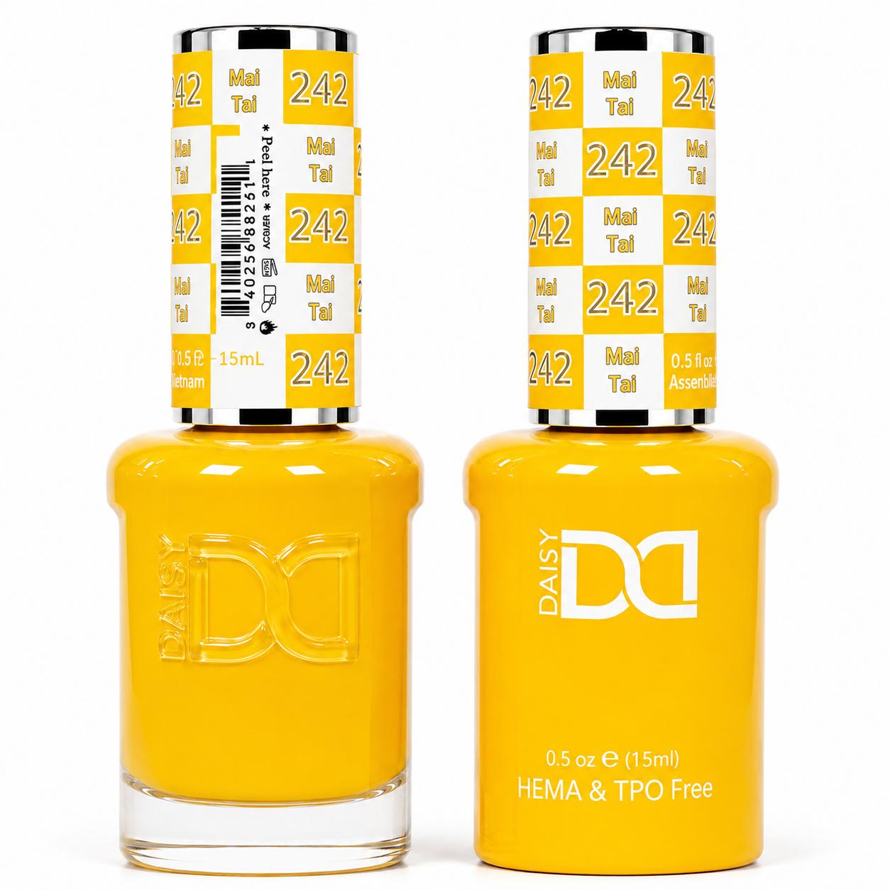 #242 - DND - Hema-Free & TPO-Free Gel & Lacquer - Mai Tai