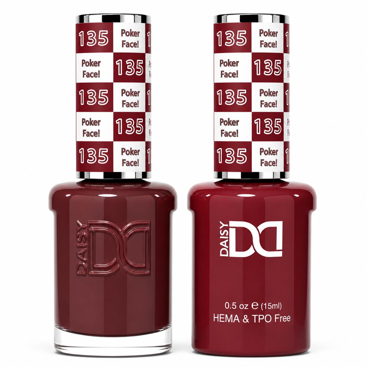 #135 - DND - Hema-Free & TPO-Free Gel & Lacquer - Poker Face!