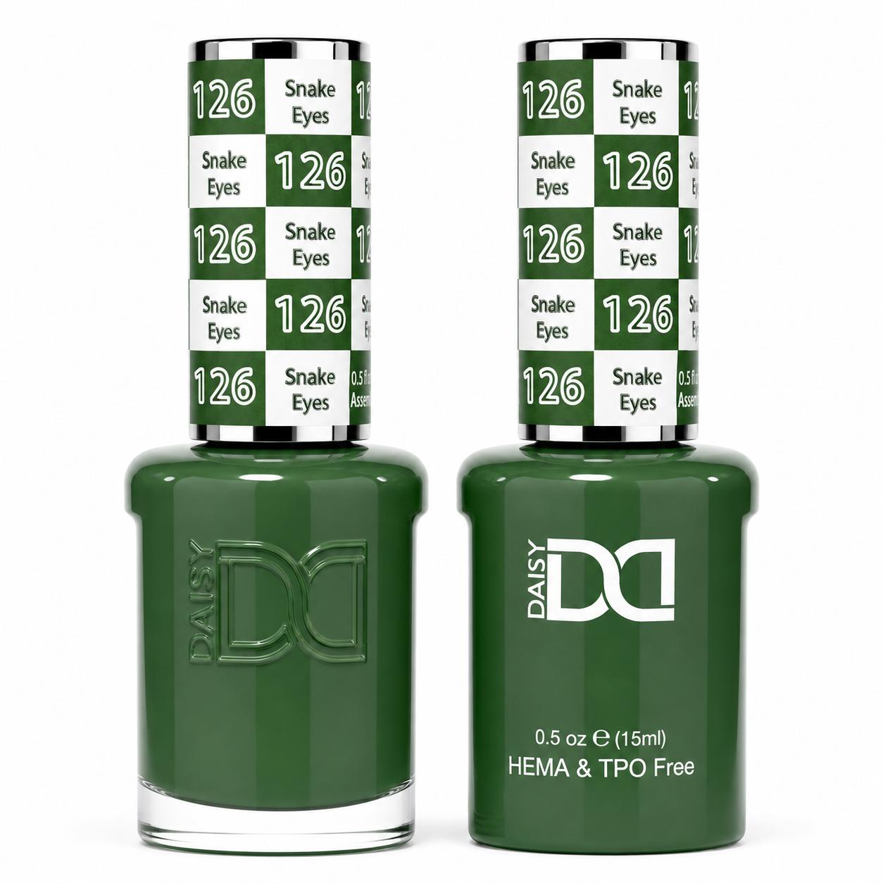 #126 - DND - Hema-Free & TPO-Free Gel & Lacquer - Snake Eyes