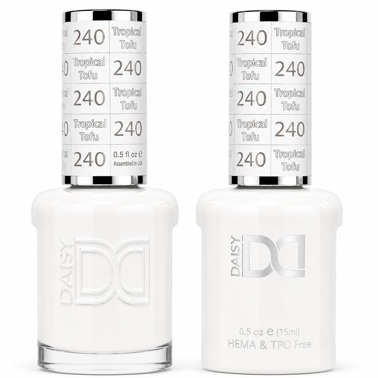 #240 - DND - Hema-Free & TPO-Free Gel & Lacquer - Tropical Tofu