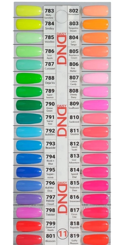 DND DC Gel & Polish Swatch TIP 11 ( 36 colors )