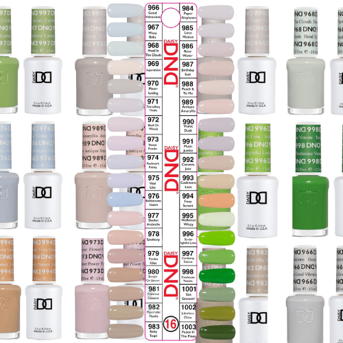 DND Swatch Gel & Polish TIP 16 ( 36 colors )