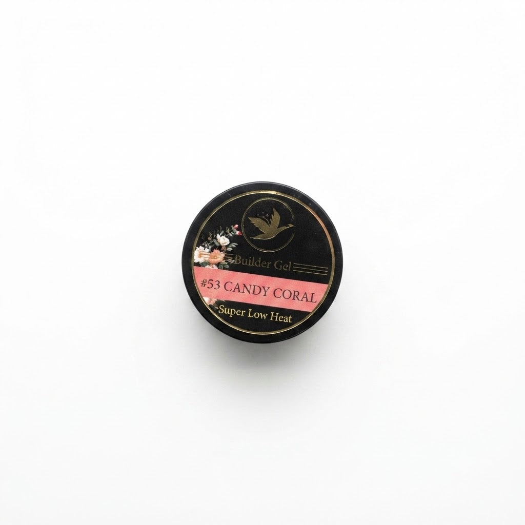 LUX Builder Gel Super Low Heat - #53 CANDY CORAL