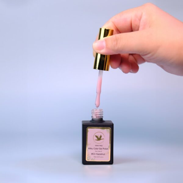 Milky Gel Color Polish – #03 Hazelnut