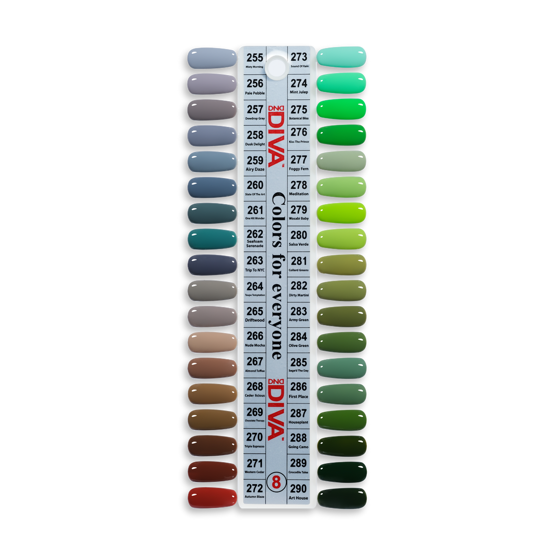 DND DIVA Display Sample Swatch