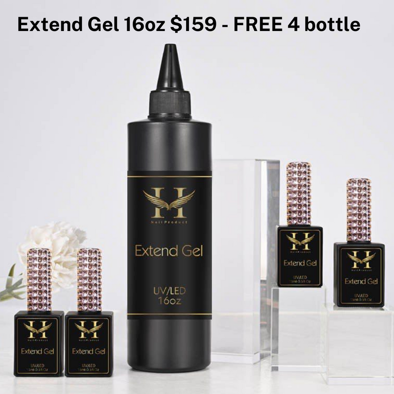 Extend Gel Refill 16oz + 4 Free 15ml Bottle