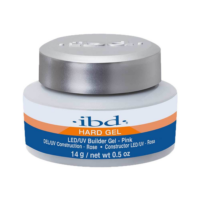 IBD Hard Gel LED/UV Builder Gel - PINK 0.5oz