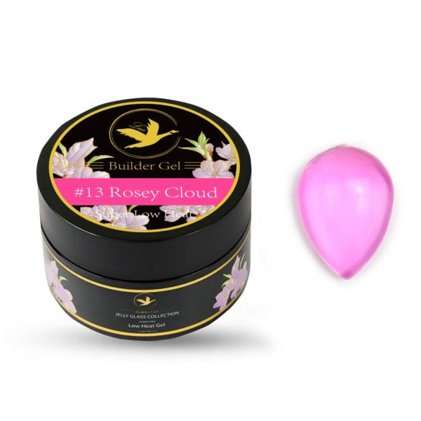 Jelly Glass Builder Gel – #13 Rosey Cloud