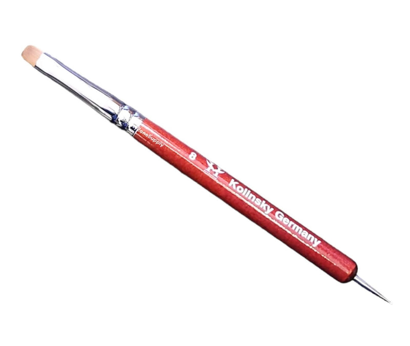 Precision French Brush #8 - Perfect for French Manicure Application