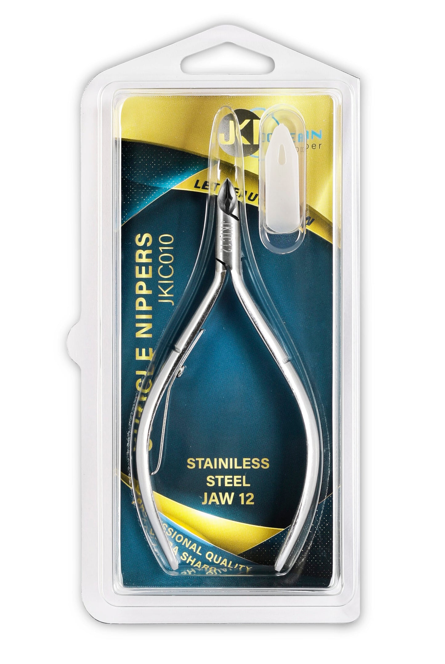 Jkiocean JKIC010- Cuticle Nippers – Stainless Steel Size #16