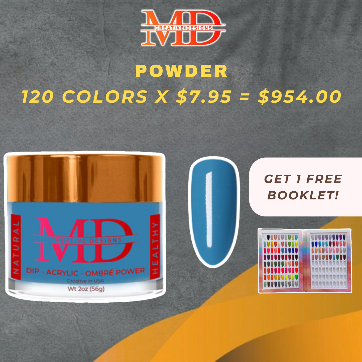 Buy MD Powder Collection: Powder (Dip+Acrylic) 2oz.