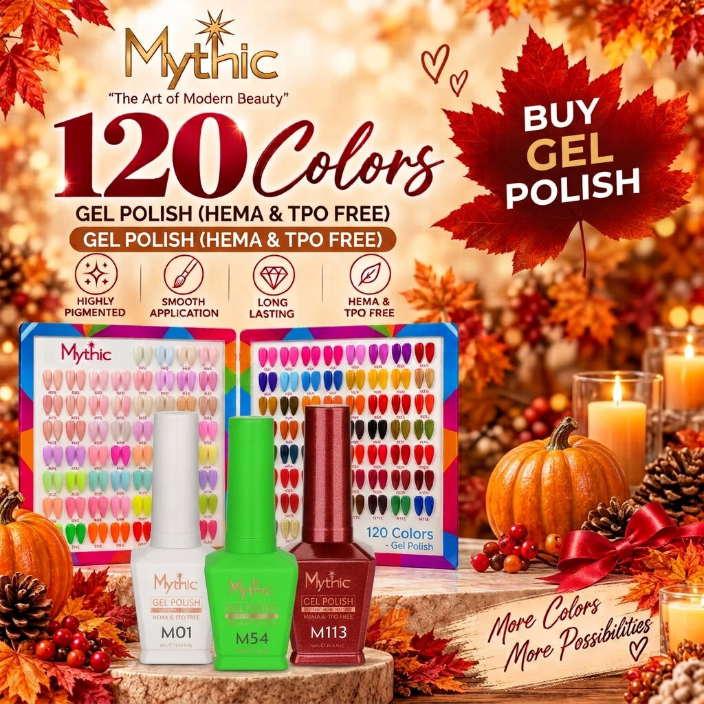 Mythic Gel Polish 0.5oz 120 Colors