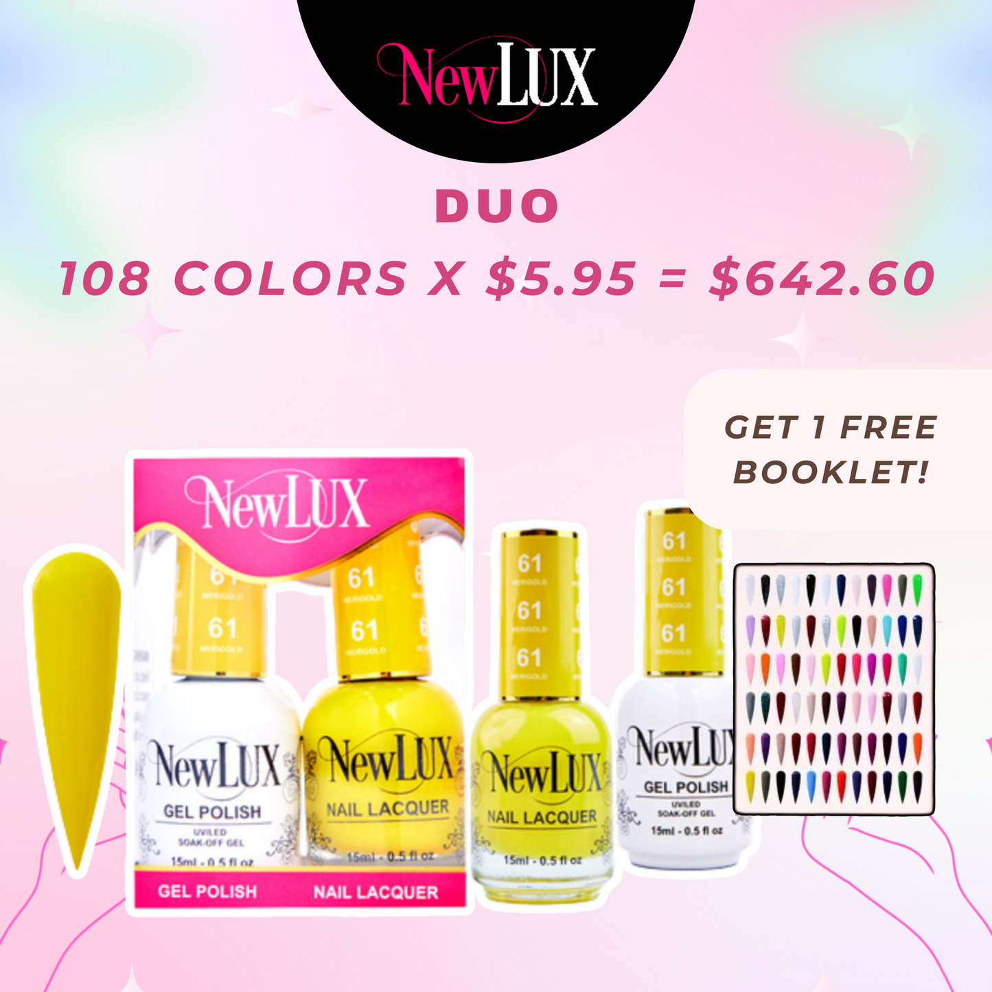 Buy NewLux Duo Collection: Duo (Lacquer+Gel).