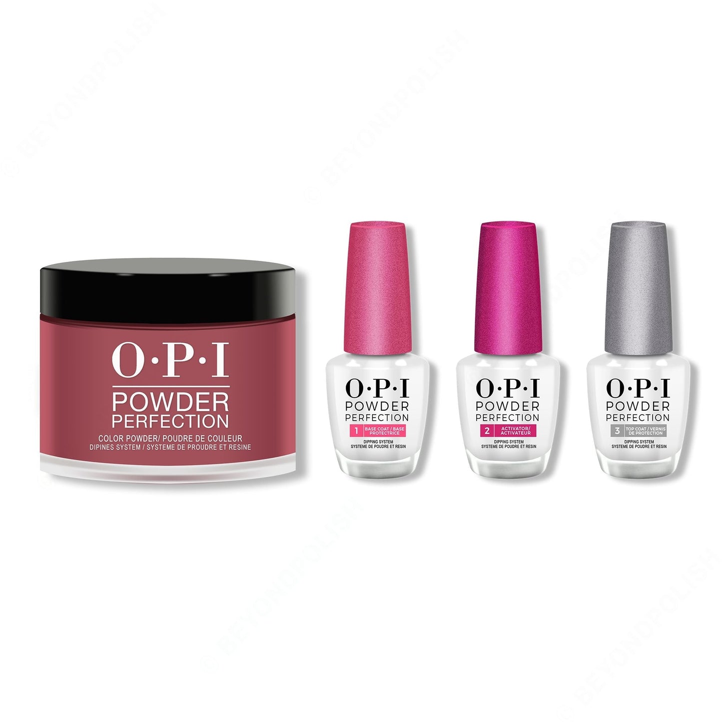 OPI - Dip Powder Combo - Liquid Set & Malaga Wine