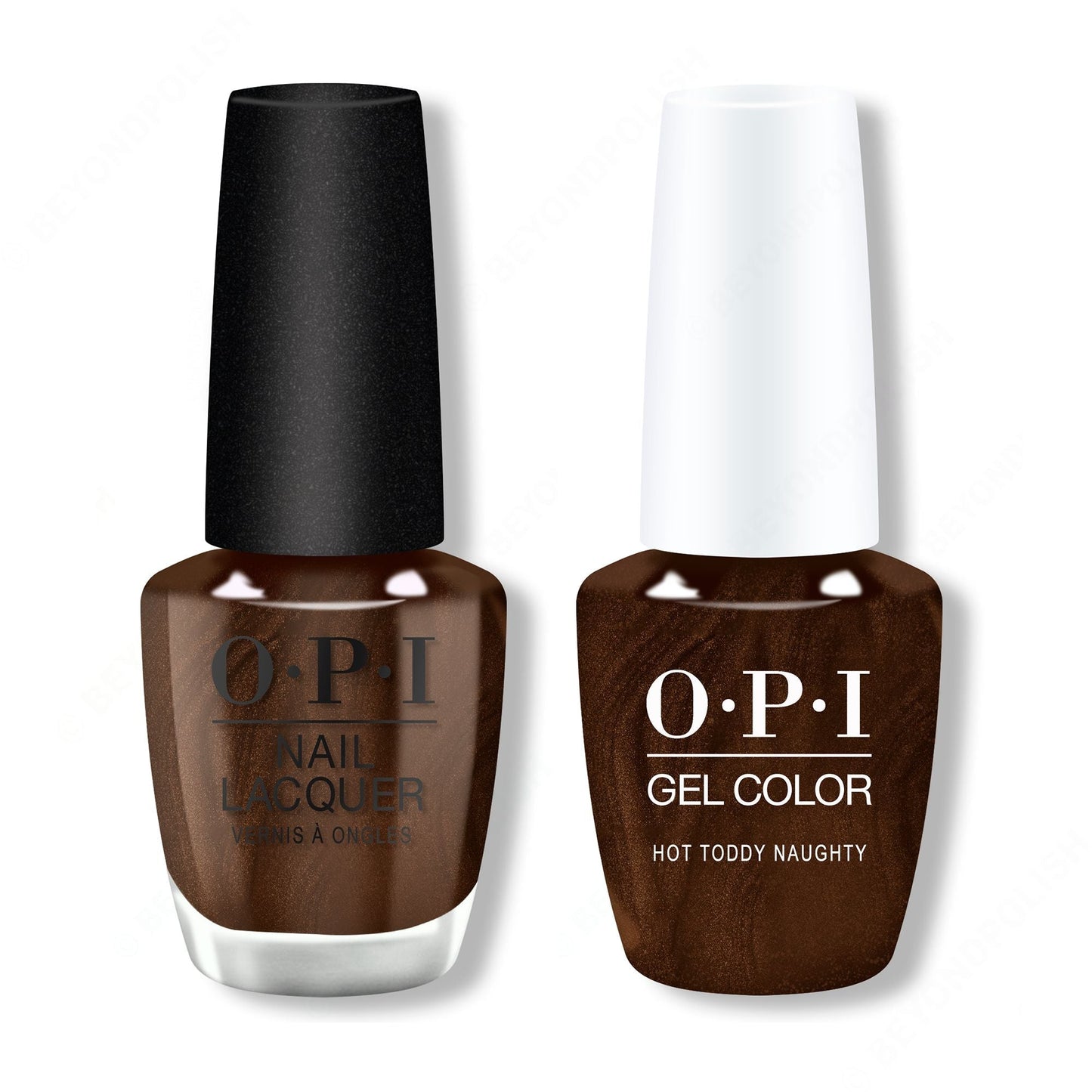 OPI - Gel & Lacquer Combo - Hot Toddy Naughty