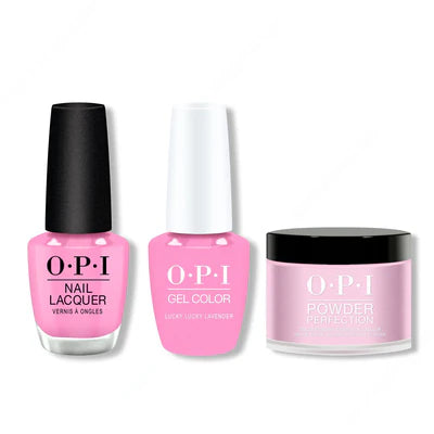 OPI - Gel, Lacquer & Dip Combo - Lucky Lucky Lavender