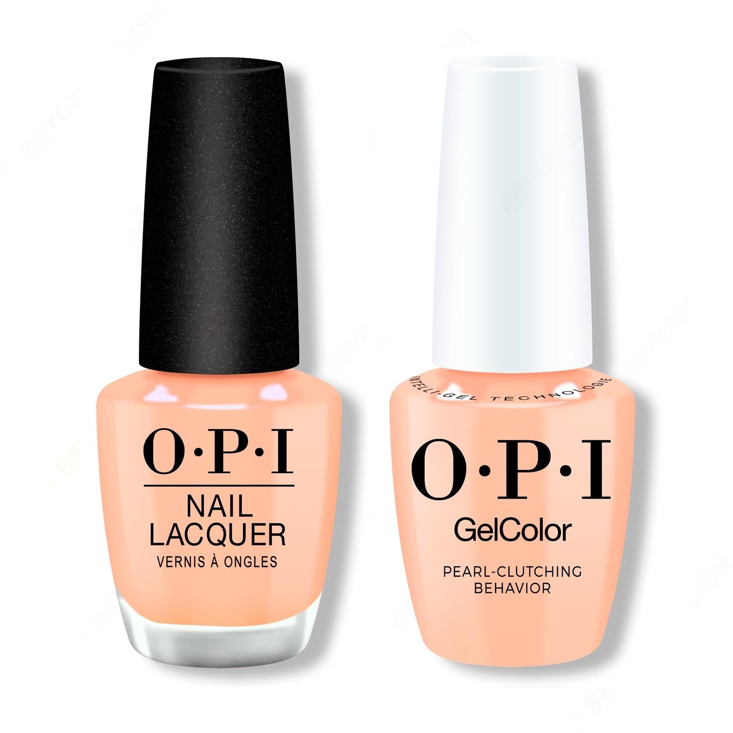 OPI - Gel & Lacquer Intelli-Gel Combo - Pear-Clutching Behavior