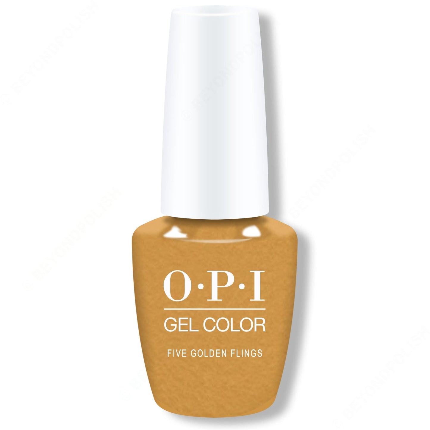 OPI GelColor - Five Golden Flings 0.5 oz - #GC HPQ02