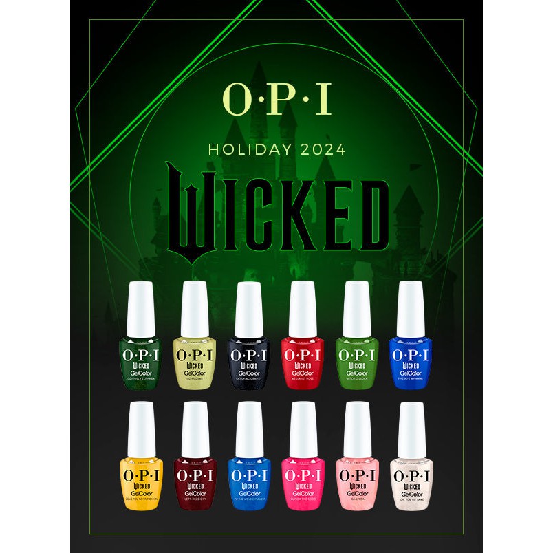 OPI GelColor Intelli-Gel Set - Wicked Holiday 2024 Collection 0.5 oz