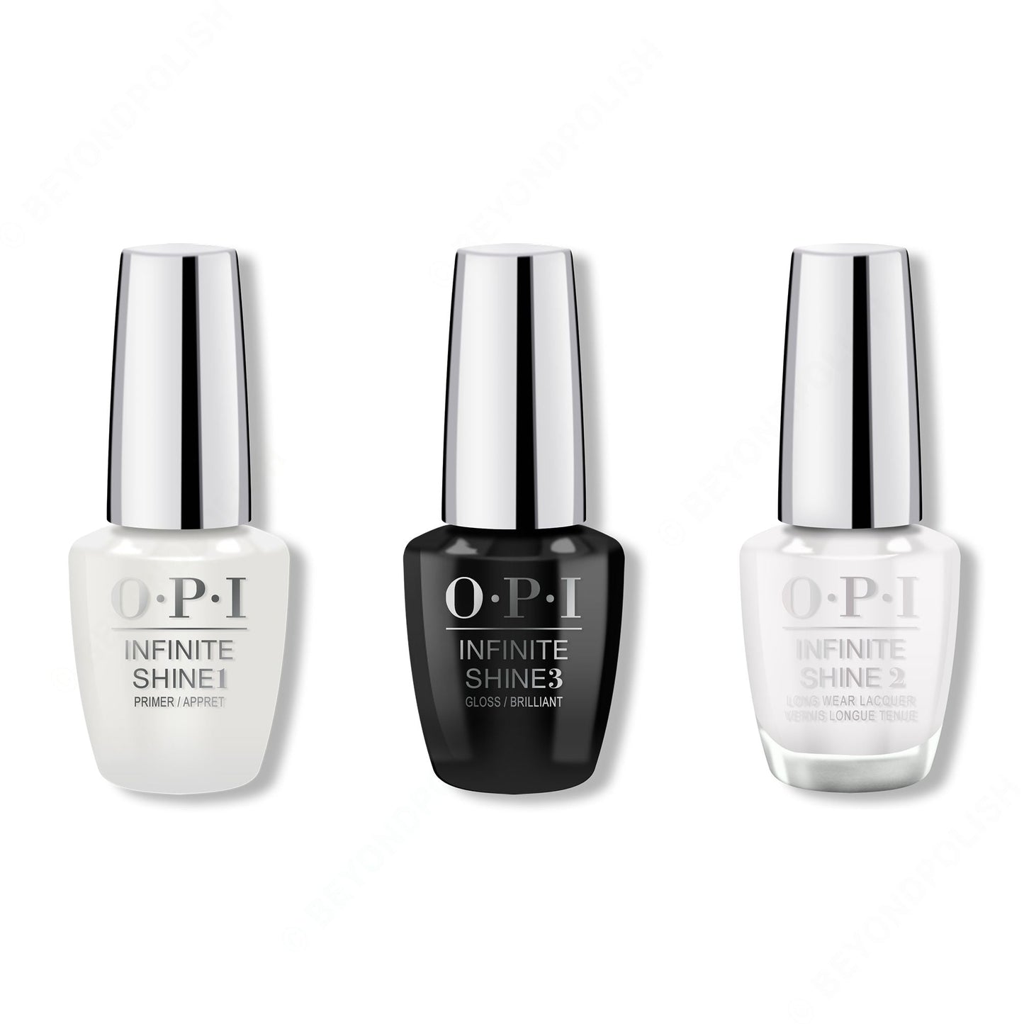 OPI - Infinite Shine Combo - Base, Top & Alpine Snow - #ISLL00