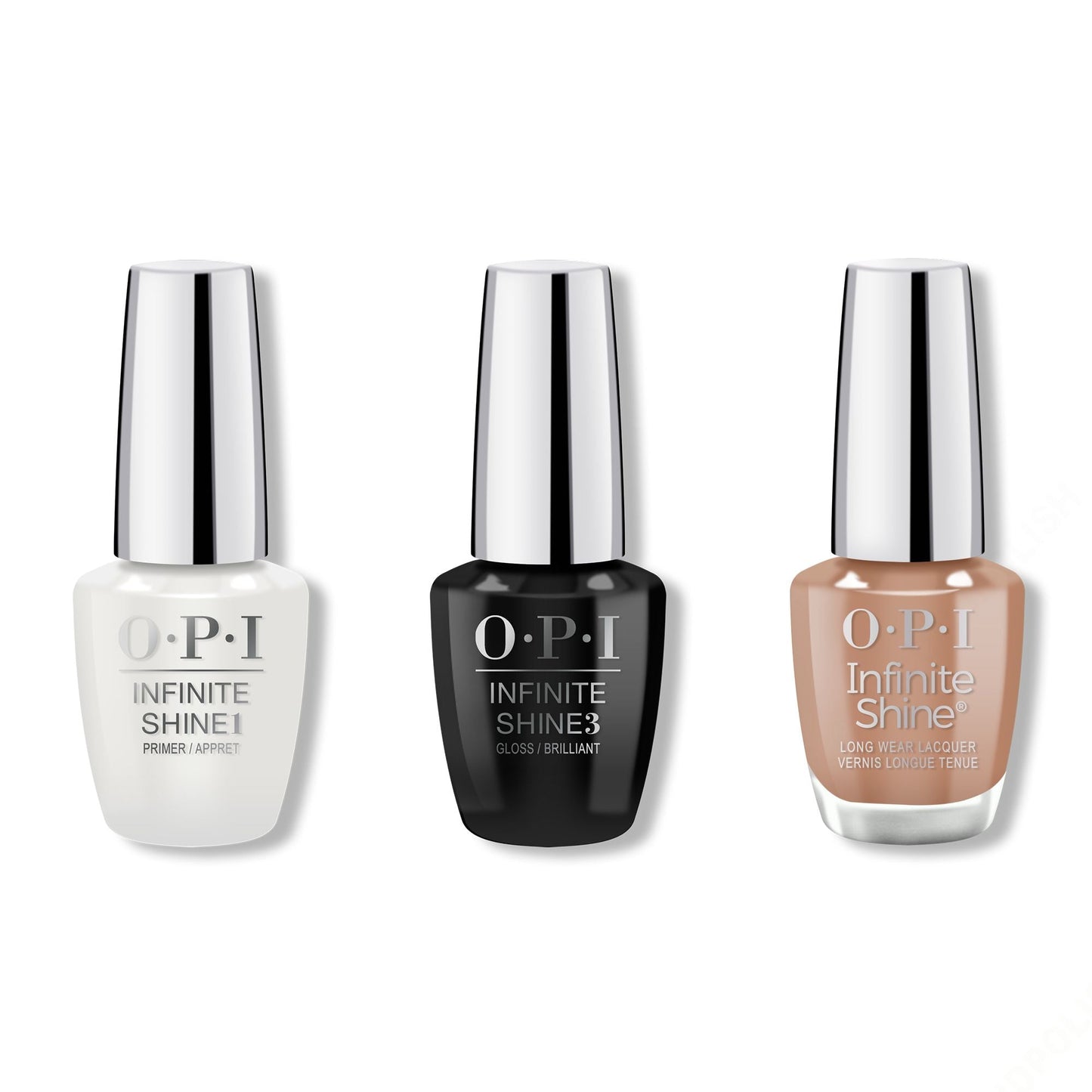 OPI - Infinite Shine Combo - Base, Top & Basic Baddie