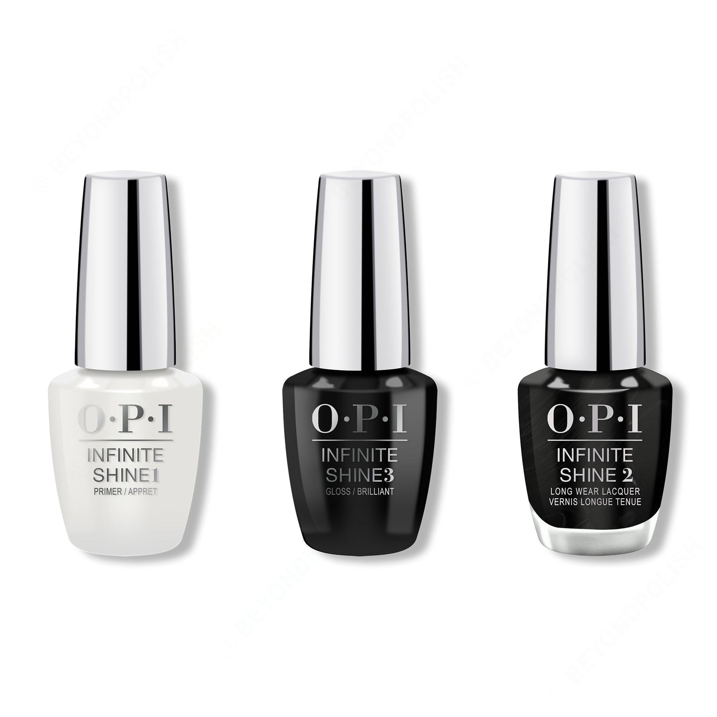 OPI - Infinite Shine Combo - Base, Top & Black Onyx - #ISLT02