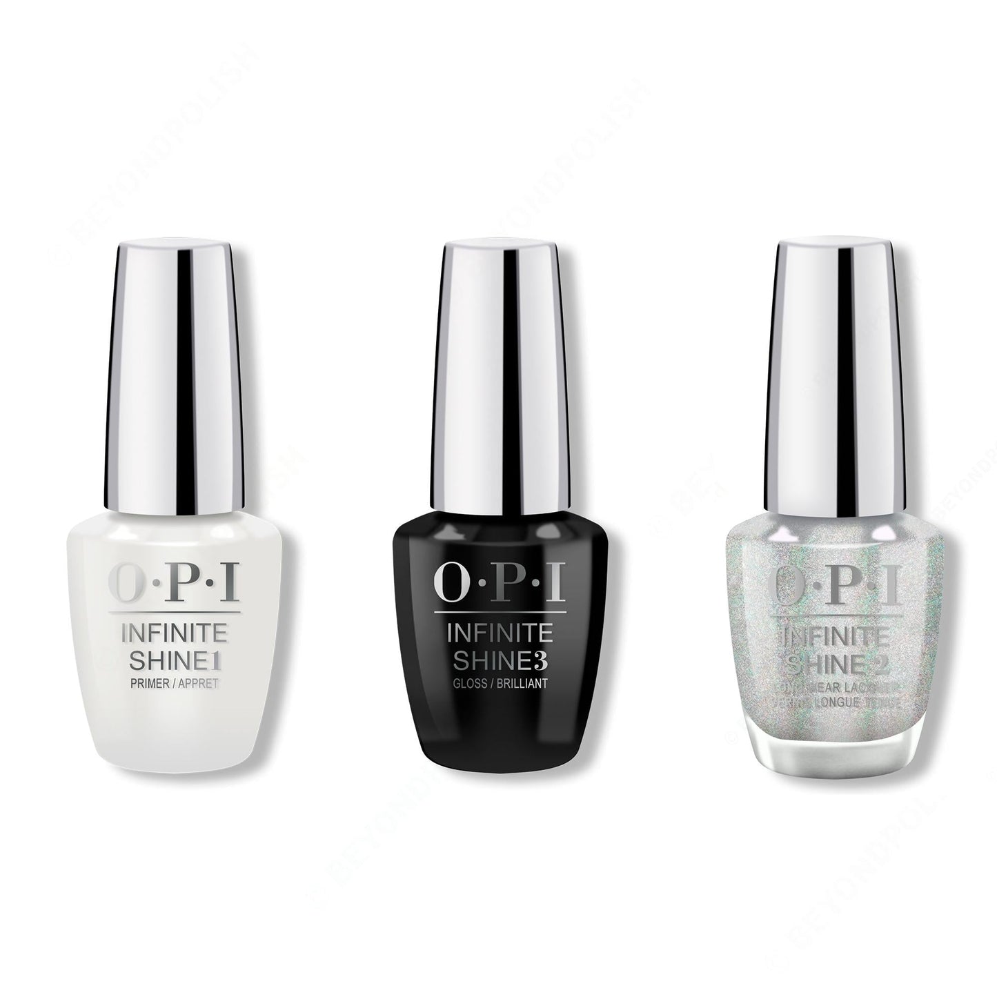 OPI - Infinite Shine Combo - Base, Top & I Cancer-tainly Shine