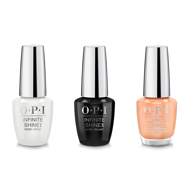 OPI - Infinite Shine Combo - Base, Top & Sanding In Stilettos