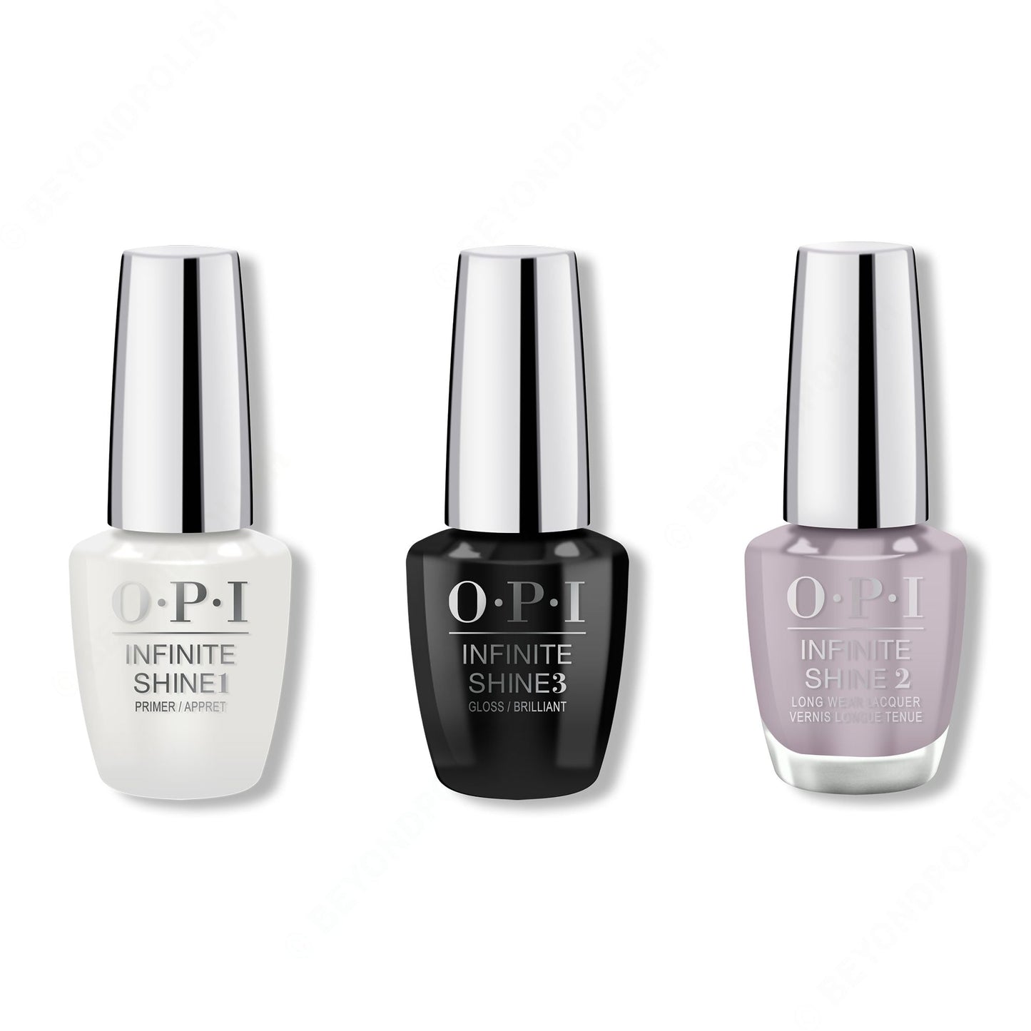 OPI - Infinite Shine Combo - Base, Top & Taupe-less Beach - #ISLA61