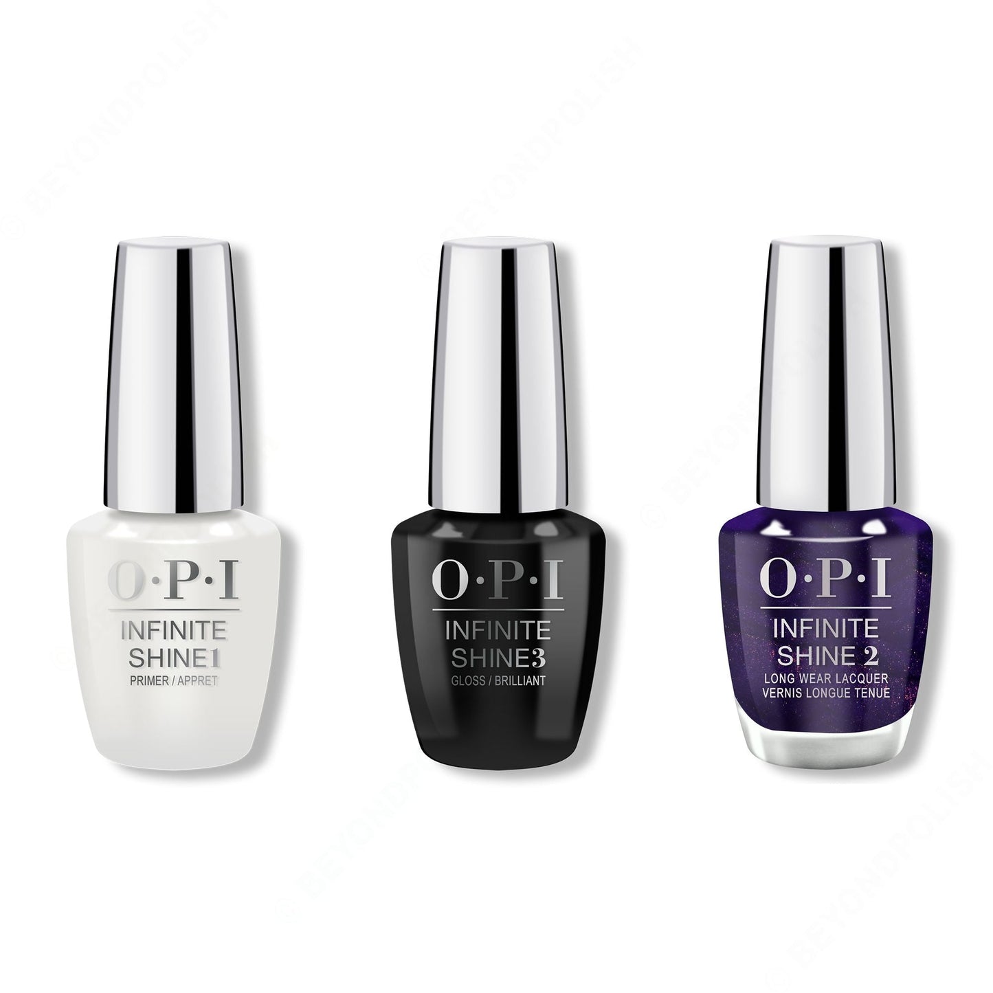 OPI - Infinite Shine Combo - Base, Top & Turn On the Northern Lights! - #ISLI57