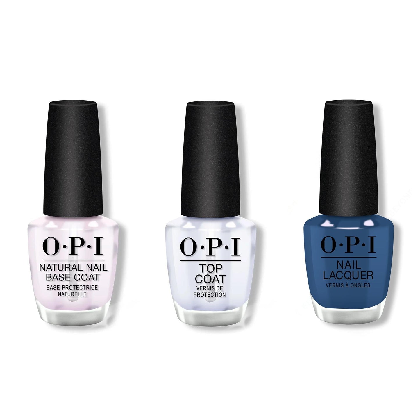 OPI - Nail Lacquer Combo - Base, Top & IndiGO off