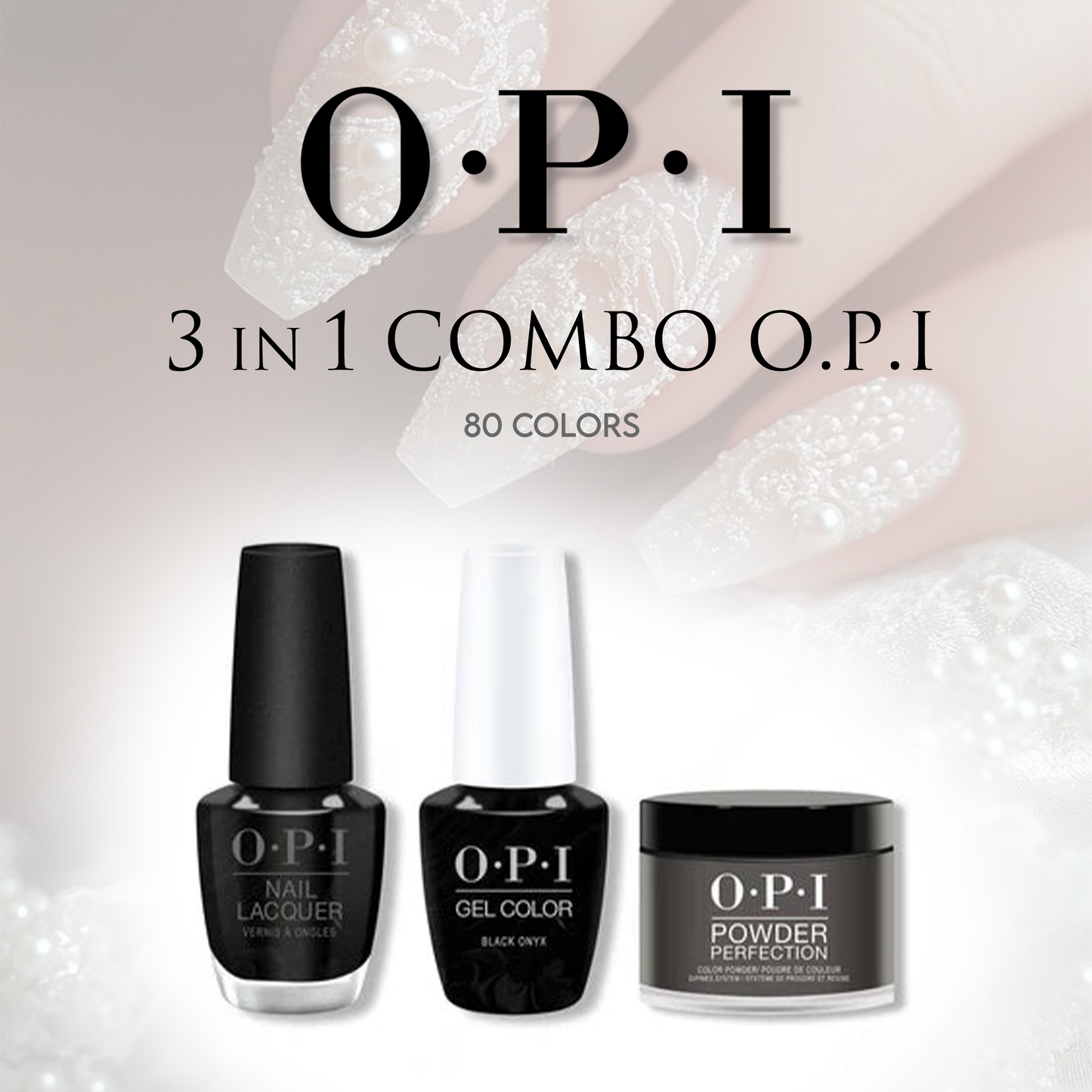 3in1 Combo O.P.I ( 80 colors )