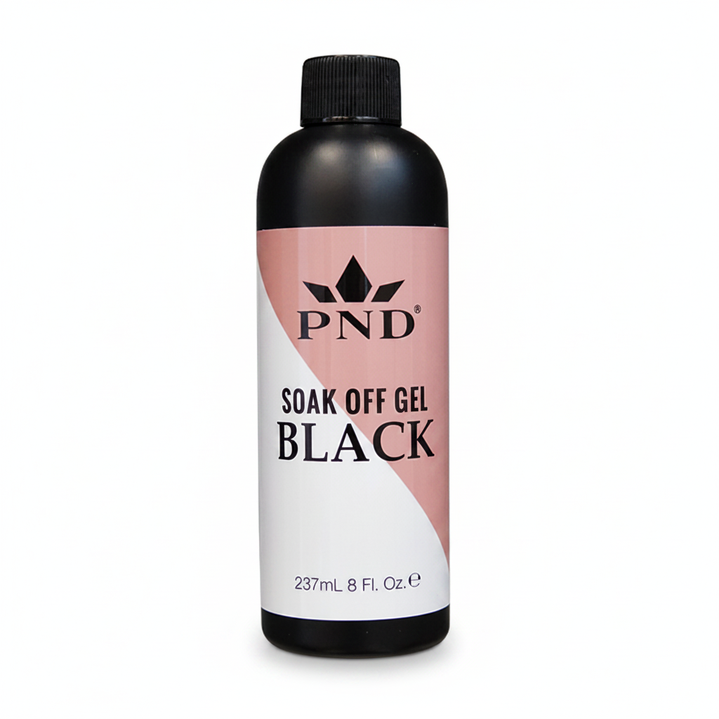 PND Soak Off Gel Black Refill 8oz