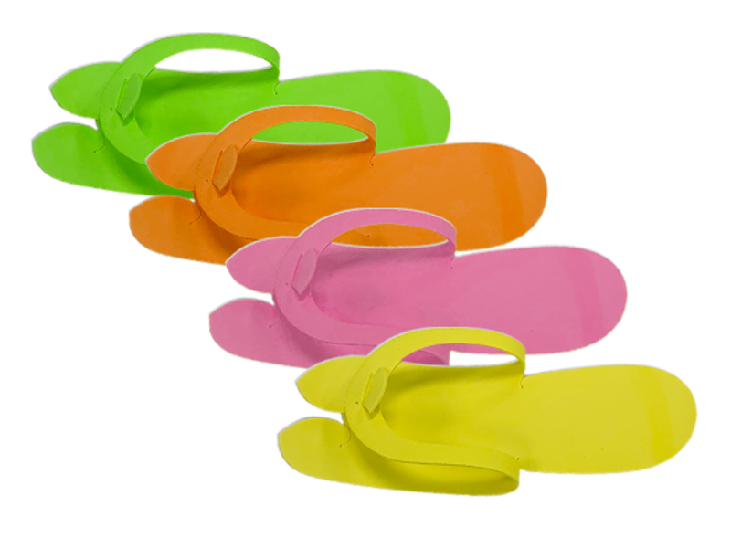 PND Pedicure Slippers - Fold Type - 12 Pairs/bag