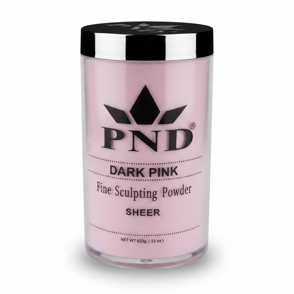 PND Acrylic Powder (Fine Sculpting Powder) - Dark Pink 22 oz.