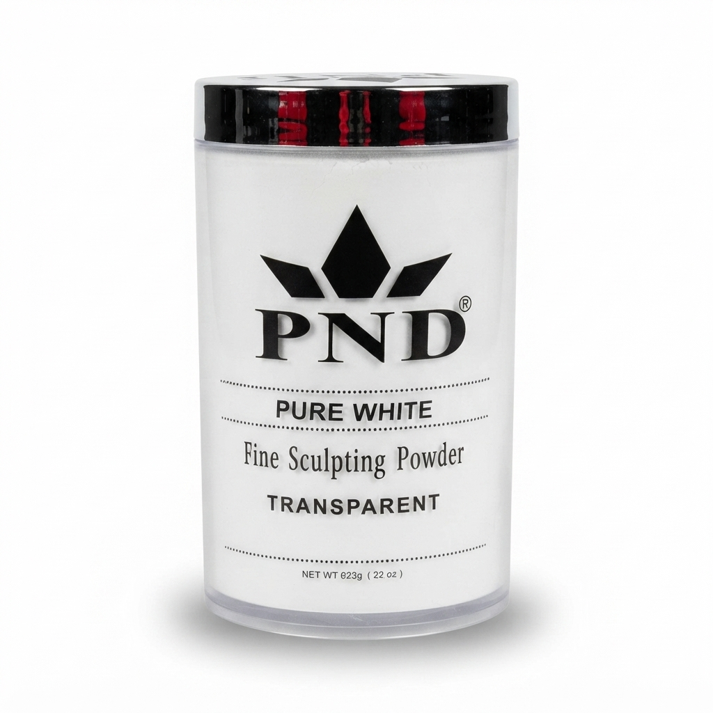 PND Acrylic Powder (Fine Sculpting Powder) - Pure White 22oz.
