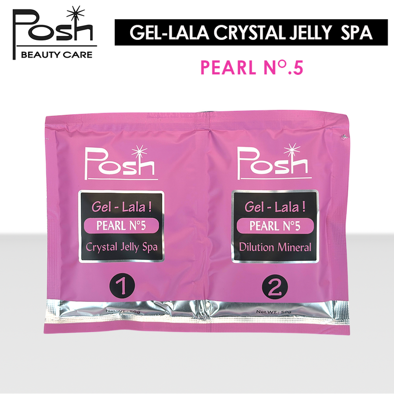 Posh Gel-Lala Crystal Jelly - Pearl No.5