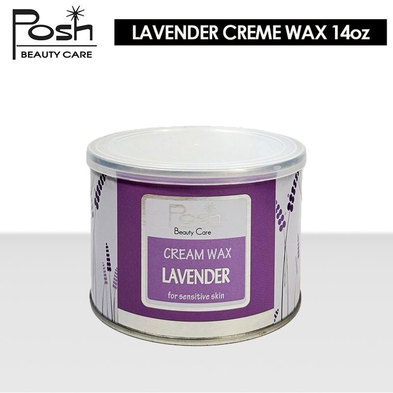 Posh Creme Wax 14oz - Lavender ( Case 24 Pieces )