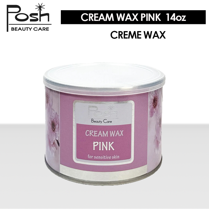 Posh Creme Wax 14oz - Pink ( Case 24 Pieces )