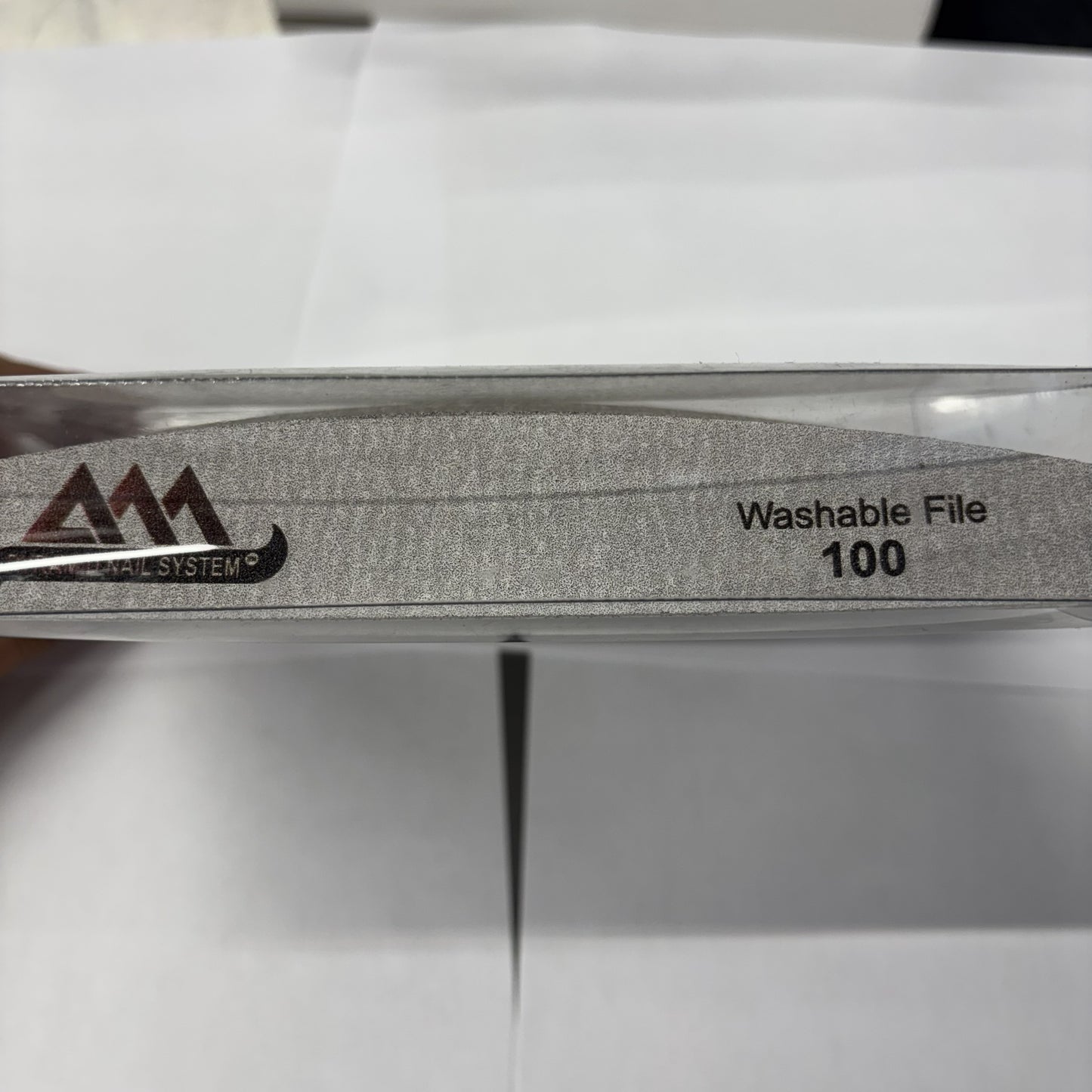 Pyramid Half Moon Tapered Nail Files 50pcs
