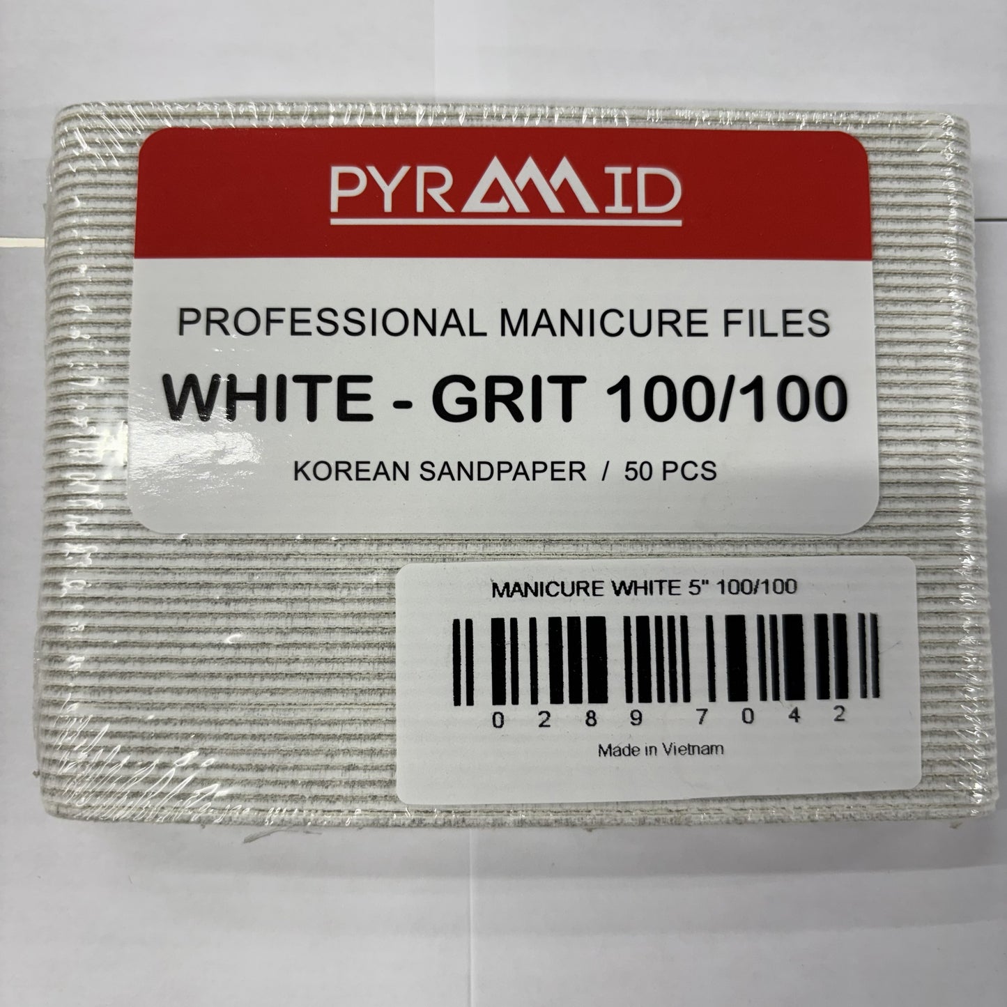 Pyramid Mini White Sandpaper 50pcs