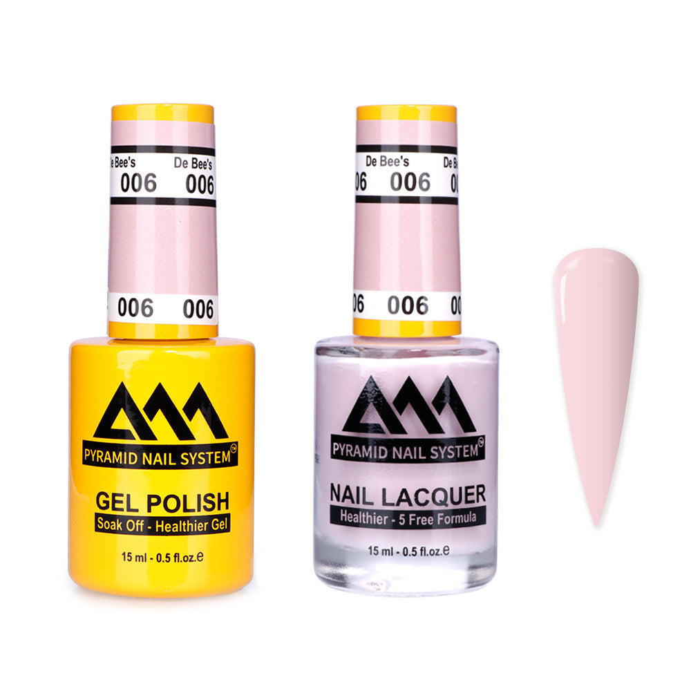 Pyramid 0.5oz, DE BEE'S Collection, Super Matching Duo, #006