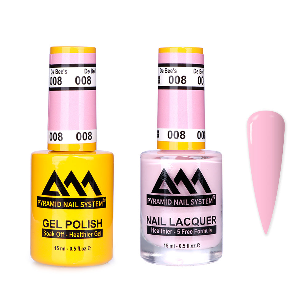 Pyramid 0.5oz, DE BEE'S Collection, Super Matching Duo, #008