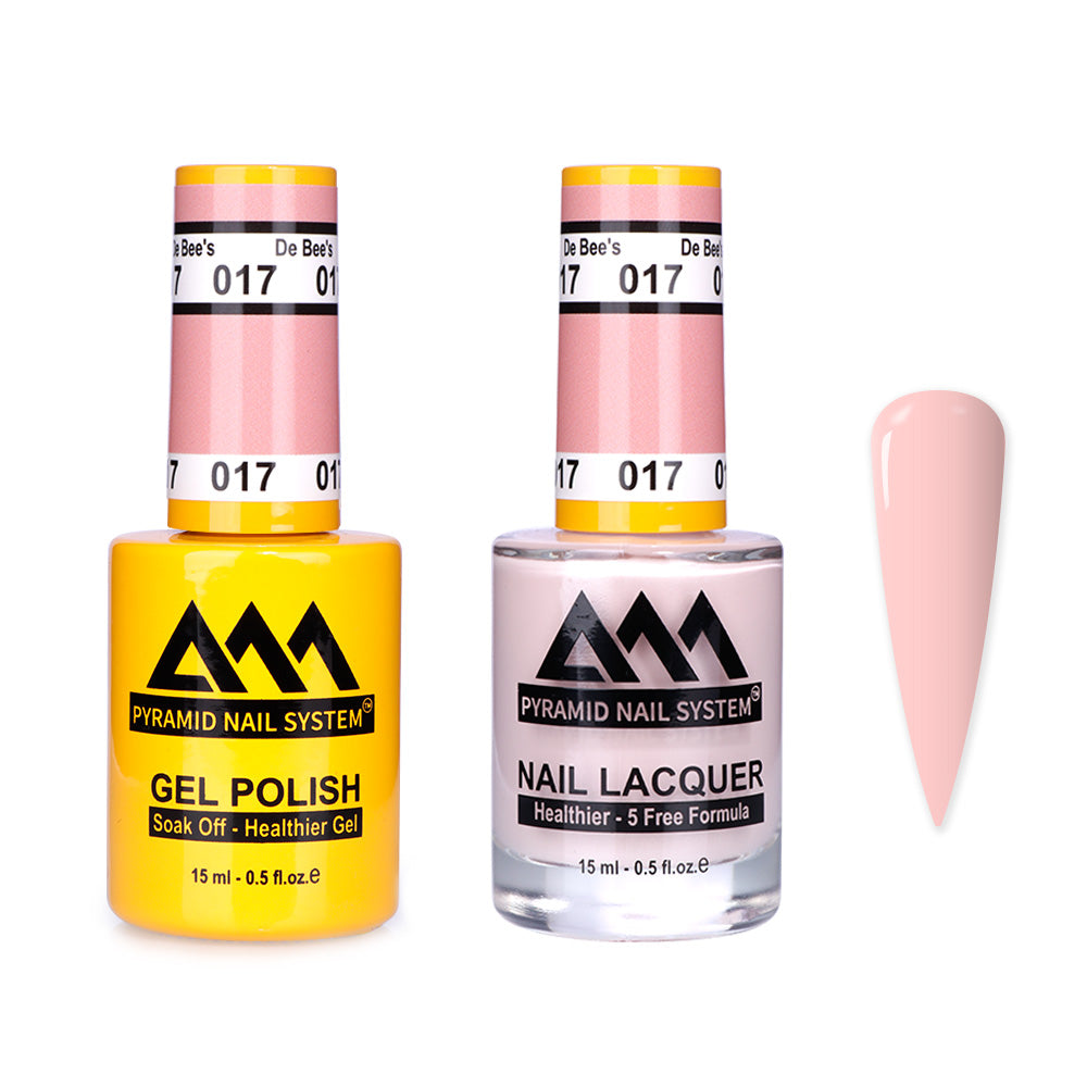 Pyramid 0.5oz, DE BEE'S Collection, Super Matching Duo, #017